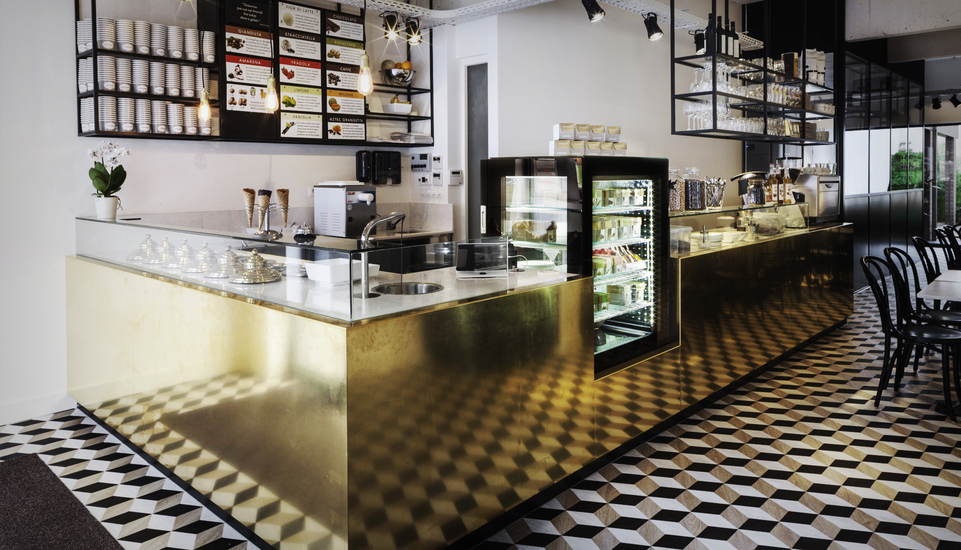 Cremerie Germaine interieur Nassaustraat 13