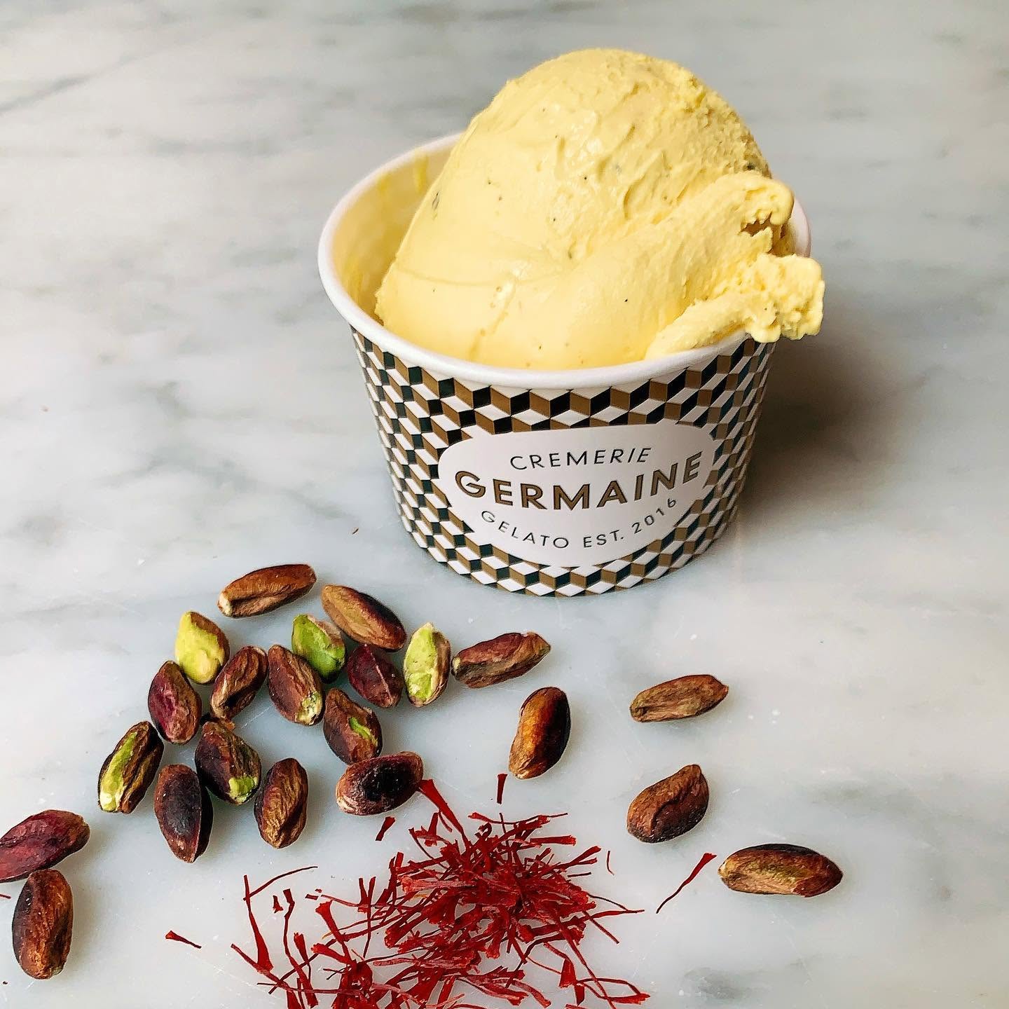 Artisanale gelato Cremerie Germaine